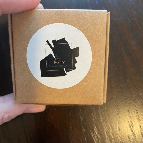 Confetti Resin Pendant | Faux Gold Chain | - Picture 4 of 4